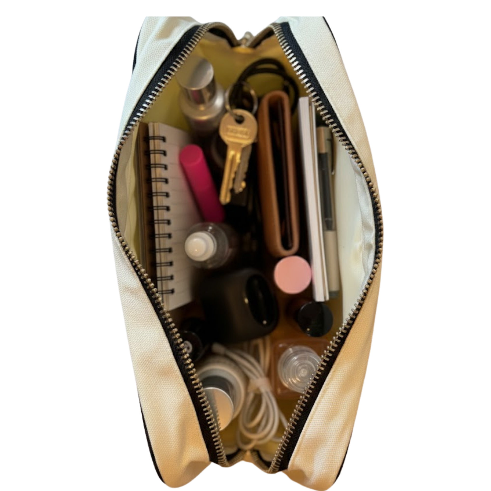 Personalized Makeup Bag – "Spicy Disaster" Custom Cosmetic Pouch