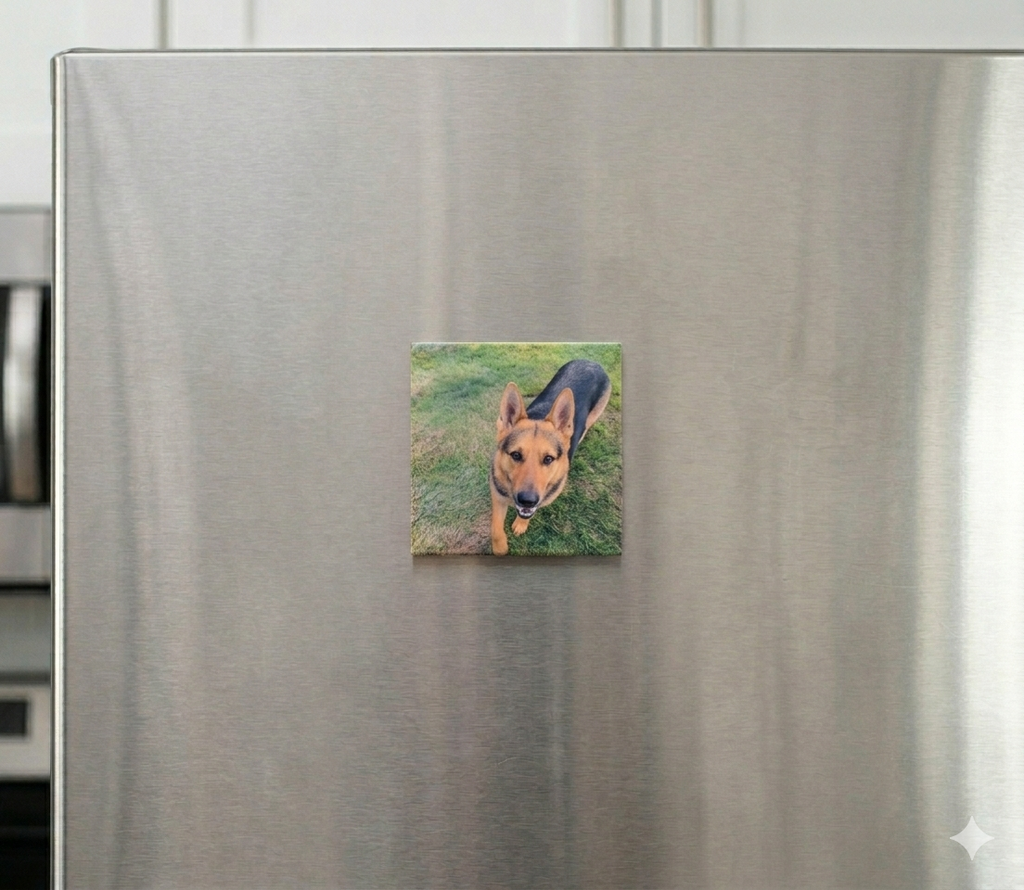 Personalized Photo Magnet – Cherished Memories Keepsake Gift