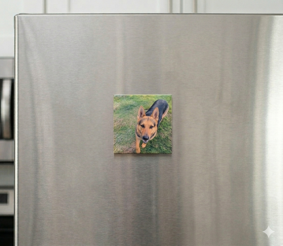 Personalized Photo Magnet – Cherished Memories Keepsake Gift