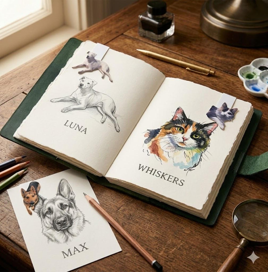 Custom Magnetic Bookmark – Personalized Gift for Book Lovers